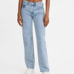 Levi's Women's Low Pro Straight Jeans "Charlie Glow Up" 29